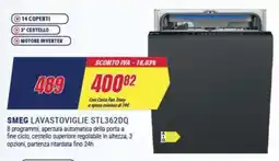 Trony SMEG LAVASTOVIGLIE STL362DQ offerta