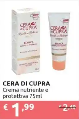 Ipersoap CERA DI CUPRA Crema nutriente e protettiva offerta