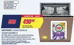 Trony HOTPOINT LAVASTOVIGLIE HA61B16B2M6L0 offerta