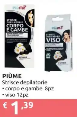 Ipersoap PIÙME Strisce depilatorie offerta