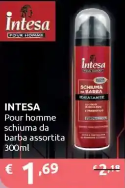 Ipersoap INTESA Pour homme schiuma da barba offerta