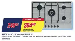 Trony BEKO PIANO 75CM HIAW75223SXE offerta