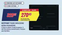 Trony HOTPOINT PIANO INDUZIONE 60CM HQ5660SNE offerta