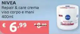 Ipersoap NIVEA Repair & care crema viso corpo e mani offerta