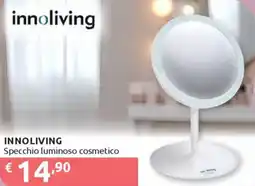 Ipersoap INNOLIVING Specchio luminoso cosmetico offerta