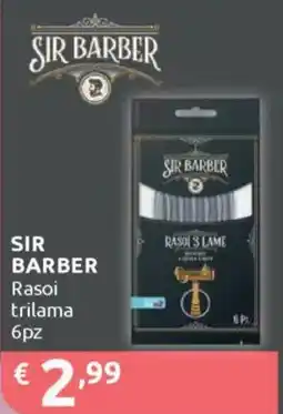 Ipersoap SIR BARBER Rasoi trilama offerta