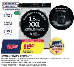 Trony Haier LAVATRICE HW150-BP14986EIT offerta