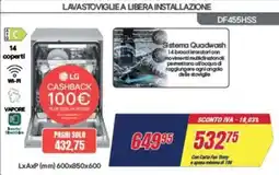 Trony LG LAVASTOVIGLIE A LIBERA INSTALLAZIONE DF455HSS offerta