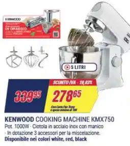 Trony KENWOOD COOKING MACHINE KMX750 offerta