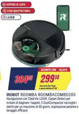 Trony IROBOT ROOMBA ROOMBACOMB0205 offerta