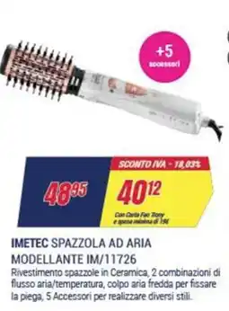 Trony IMETEC SPAZZOLA AD ARIA MODELLANTE IM/11726 offerta
