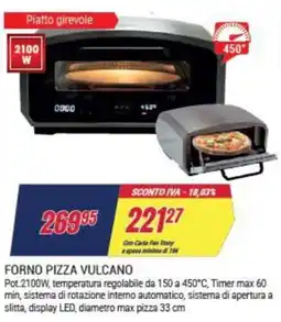 Trony R.G.V. Forno pizza vulcano offerta