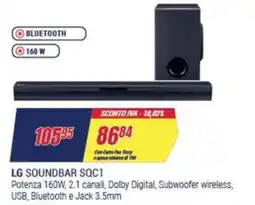 Trony LG SOUNDBAR SQC1 offerta