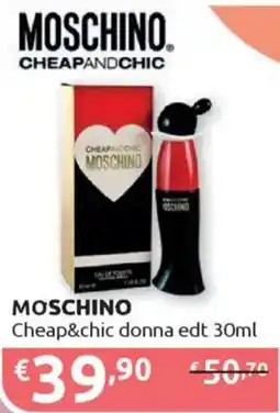 Ipersoap MOSCHINO Cheap&chic donna edt offerta