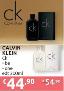 Ipersoap CALVIN KLEIN Ck be one edt offerta