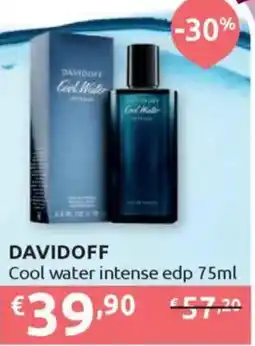 Ipersoap DAVIDOFF Cool water intense edp offerta
