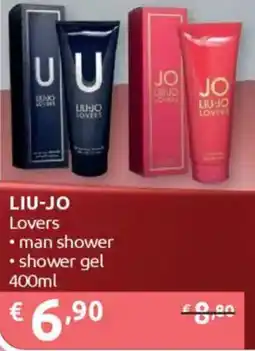 Ipersoap LIU-JO Lovers man shower shower gel offerta