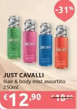 Ipersoap JUST CAVALLI Hair & body mist offerta