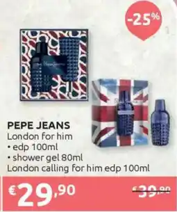 Ipersoap PEPE JEANS London for him offerta
