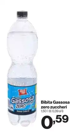 In'S Mercato Bibita Gassosa zero zuccheri offerta