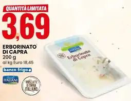 Eurospin Pascoli ITALIANI Erborinato di Capra offerta