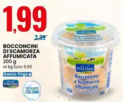Eurospin Pascoli ITALIANI Bocconcini di Scamorza Affumicata offerta