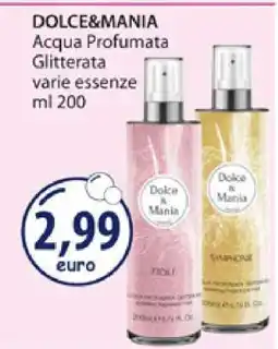 Acqua & Sapone DOLCE&MANIA Acqua Profumata Glitterata offerta