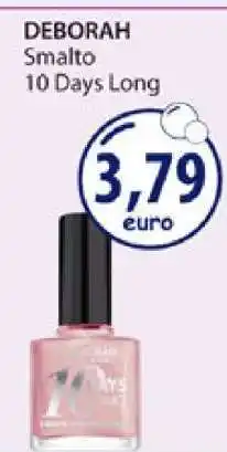 Acqua & Sapone DEBORAH Smalto 10 Days Long offerta