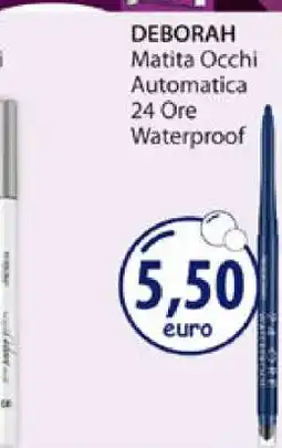 Acqua & Sapone DEBORAH Matita Occhi Automatica 24 Ore Waterproof offerta