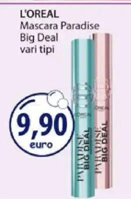 Acqua & Sapone L'OREAL Mascara Paradise Big Deal offerta