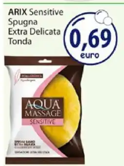 Acqua & Sapone ARIX Sensitive Spugna Extra Delicata Tonda offerta