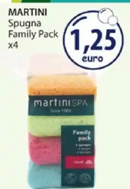 Acqua & Sapone MARTINI Spugna Family Pack x4 offerta