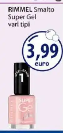 Acqua & Sapone RIMMEL Smalto Super Gel offerta