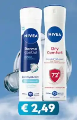 Acqua & Sapone Nivea Derma Control & Dry Comfort offerta