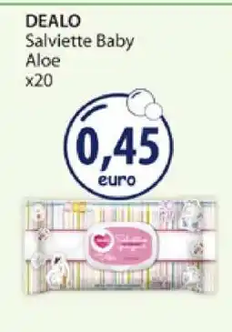 Acqua & Sapone DEALO Salviette Baby Aloe x20 offerta