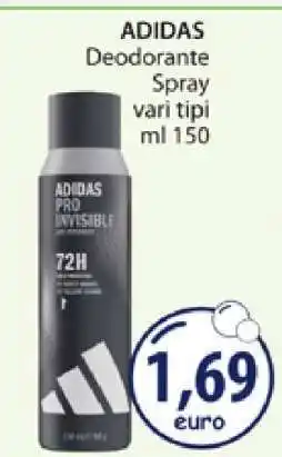 Acqua & Sapone ADIDAS Deodorante Spray offerta
