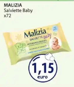 Acqua & Sapone MALIZIA Salviette Baby x72 offerta