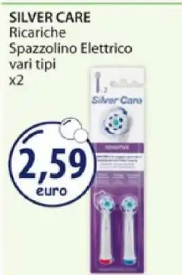 Acqua & Sapone SILVER CARE Ricariche Spazzolino Elettrico vari tipi x2 offerta