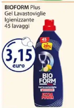 Acqua & Sapone BIOFORM Plus Gel Lavastoviglie Igienizzante offerta