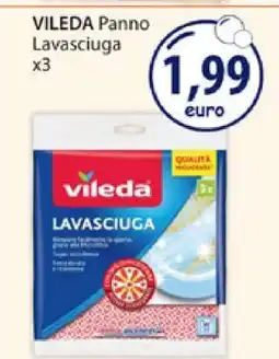 Acqua & Sapone VILEDA Panno Lavasciuga x3 offerta