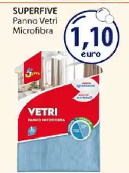 Acqua & Sapone SUPERFIVE Panno Vetri Microfibra offerta