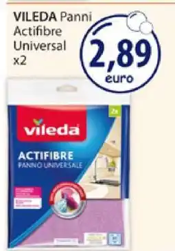 Acqua & Sapone VILEDA Panni Actifibre Universal x2 offerta