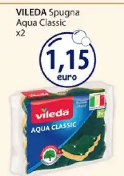 Acqua & Sapone VILEDA Spugna Aqua Classic x2 offerta
