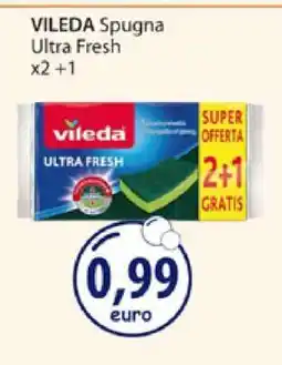 Acqua & Sapone VILEDA Spugna Ultra Fresh x2 +1 offerta