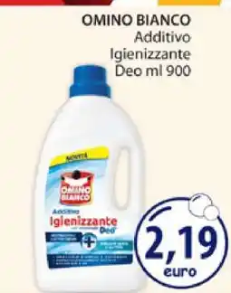 Acqua & Sapone OMINO BIANCO Additivo Igienizzante Deo ml 900 offerta