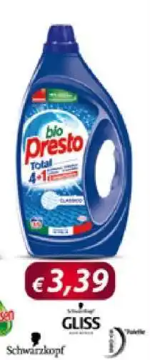Acqua & Sapone Bio Presto Total 4+1 offerta