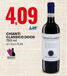 Eurospin MONTOSTOLI Chianti classico docg offerta