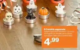 In'S Mercato 6 Candele sagomate offerta