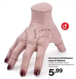 In'S Mercato Accessorio di Halloween mano di Addams offerta