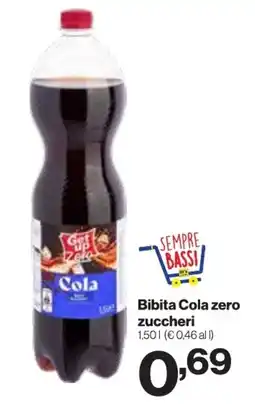 In'S Mercato Bibita Cola zero zuccheri offerta